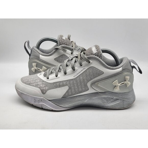 Under Armour Clutchfit Drive 2 Low‎ White Mens Basketball Shoes Size 7.5 - Picture 4 of 10